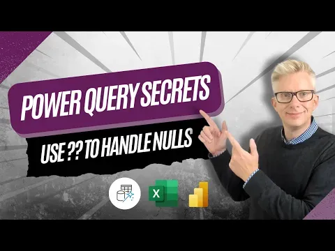 Use coalesce (??) to handle null values — Power Query Secrets