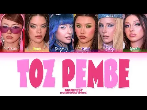 manifest TOZ PEMBE Lyrics — ناشناس