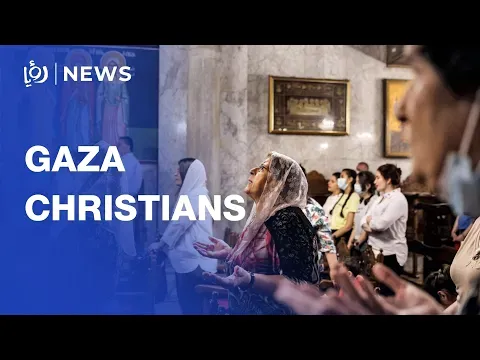 Gaza Christians hold Palm Sunday procession — Roya News English