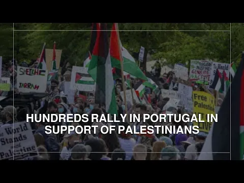 Hundreds rally in Portugal in support of Palestinians — Roya News English