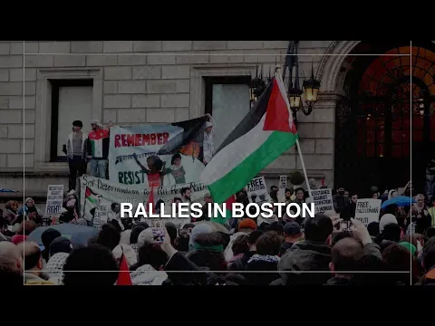 Rallies in Boston — Roya News English