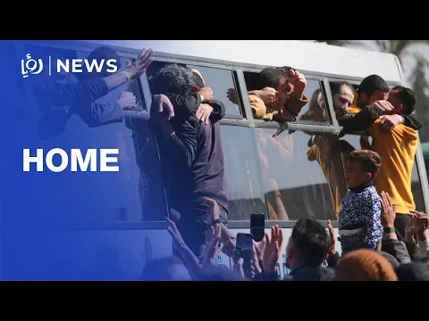 Crowd welcomes freed Palestinian detainees — Roya News English