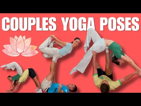We Tried 14 Yoga Poses for Couples… Relationship Test?! ❤️ - Jasmin & James — More Jasmin and James