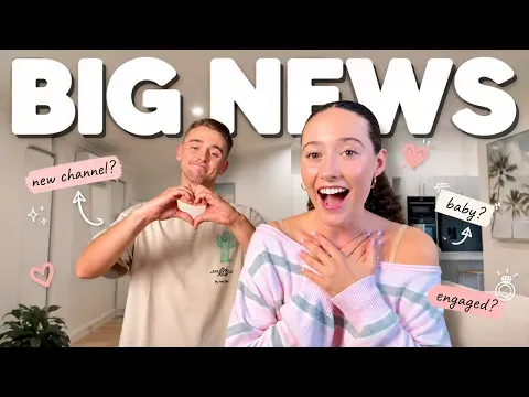 BIG NEWS! — Jasmin and James
