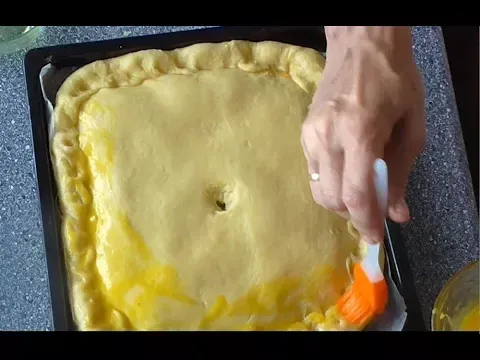 How to make a delicious pie with cabbage, carrots and eggs. Pie recipe. — Lubov Kriuk
