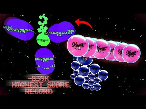 The Senpa.io Hatred 🖤 || 859K HIGHEST SCORE RECORD HOLDER IN MEGASPLITx — Xpert