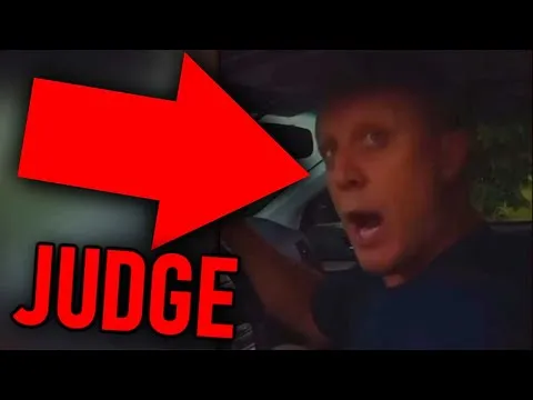 Angry Judge Gets Pulled Over By Cops — enigma
