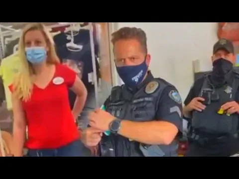 Insane Karen Livestreams Herself Getting Arrested — enigma