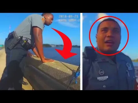 Body Cam Shows Man Getting Thrown Off Bridge... — enigma