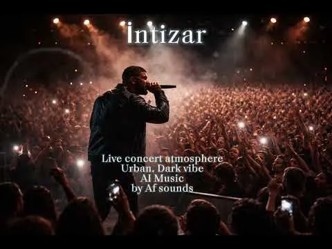 Vəfadarım mənim (İntizar)| Urban Dark vibe, Live Concert Atmosphere | AI Music — Af sounds