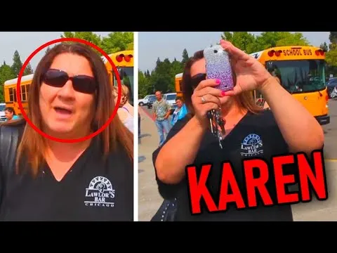 Entitled Karen Blocks Disabled Spot — enigma