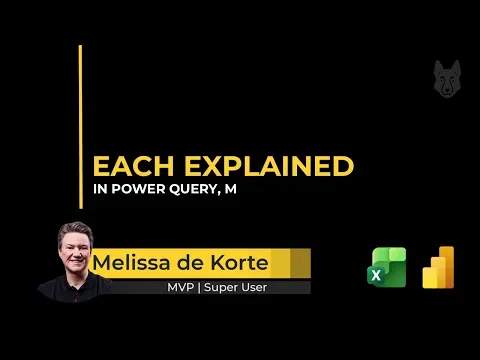 The each Keyword in Power Query M Explained — ناشناس