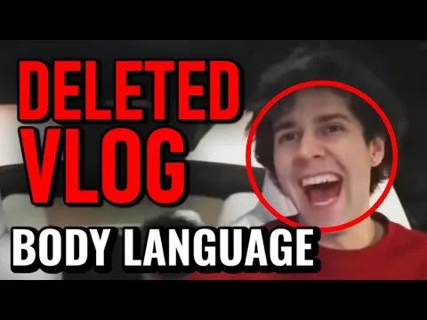 David Dobrik's SECRET DELETED Vlog Body Language Reaction — enigma