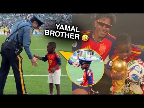 Lamine Yamal's Little Brother Keyne STEALS THE SHOW At World Cup Final! 😂🏆 — ناشناس