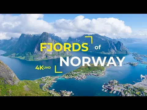 Fjords of NORWAY Best Places to visit. 4K ultra — Bilinmiyor