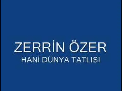 hani dünya tatlısı — bogeran14